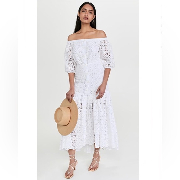 Veronica Beard Dresses & Skirts - BRAND NEW Veronica Beard Cali Maxi Dress White